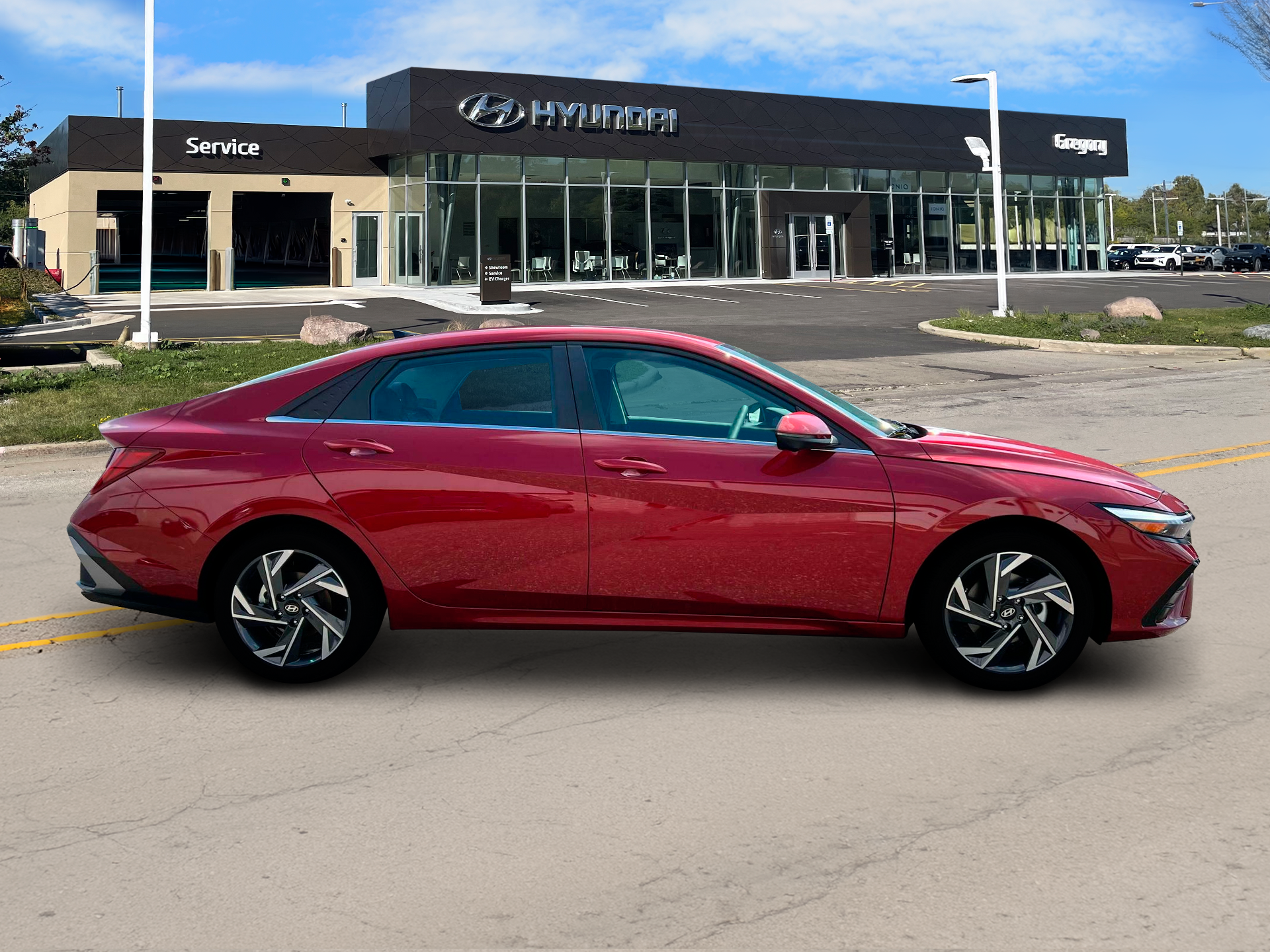New 2025 Red Hyundai Limited image 9