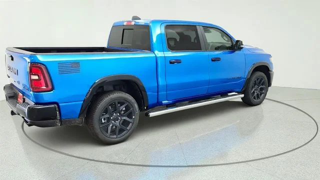 New 2026 Hydro Blue Pearl-Coat Exterior Paint RAM Laramie image 14