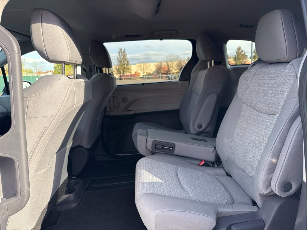 Used 2021 Super White Toyota LE image 17