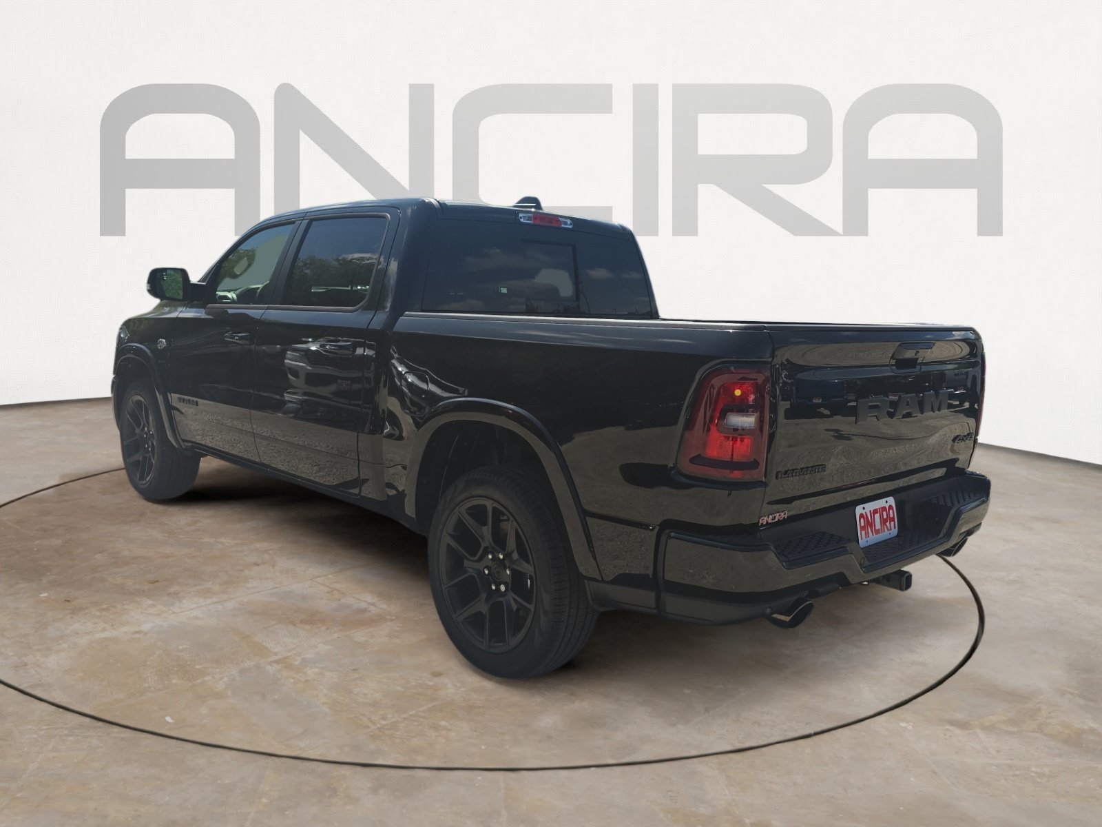New 2026 Diamond Black Crystal Pearlcoat RAM Laramie image 8