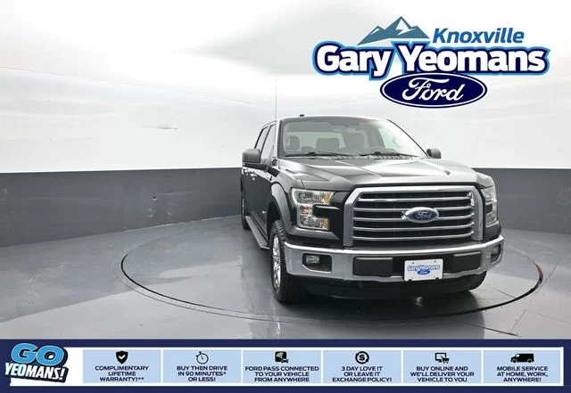 Used 2016 Shadow Black Ford XLT image 1