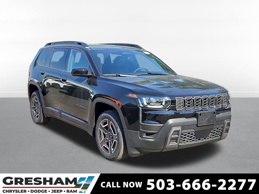 New 2026 Diamond Black Crystal Pearl-Coat Exterior Paint Jeep Limited image 1
