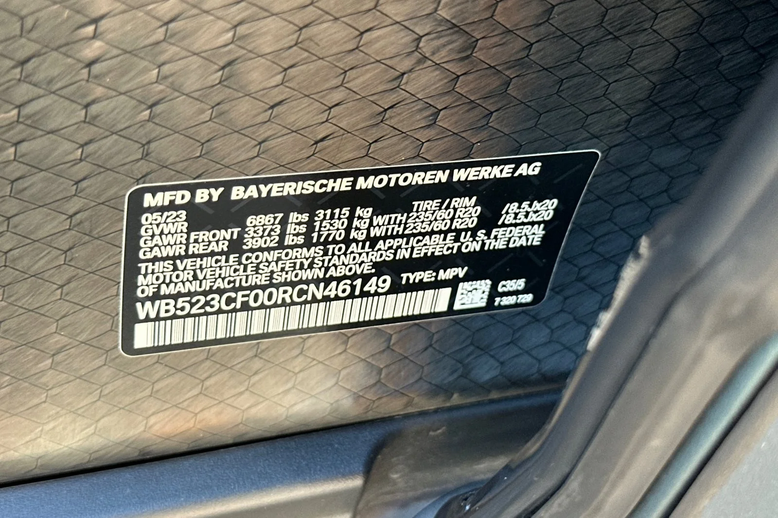 Used 2024 Blue Ridge Mountain Metallic BMW xDrive50 image 29