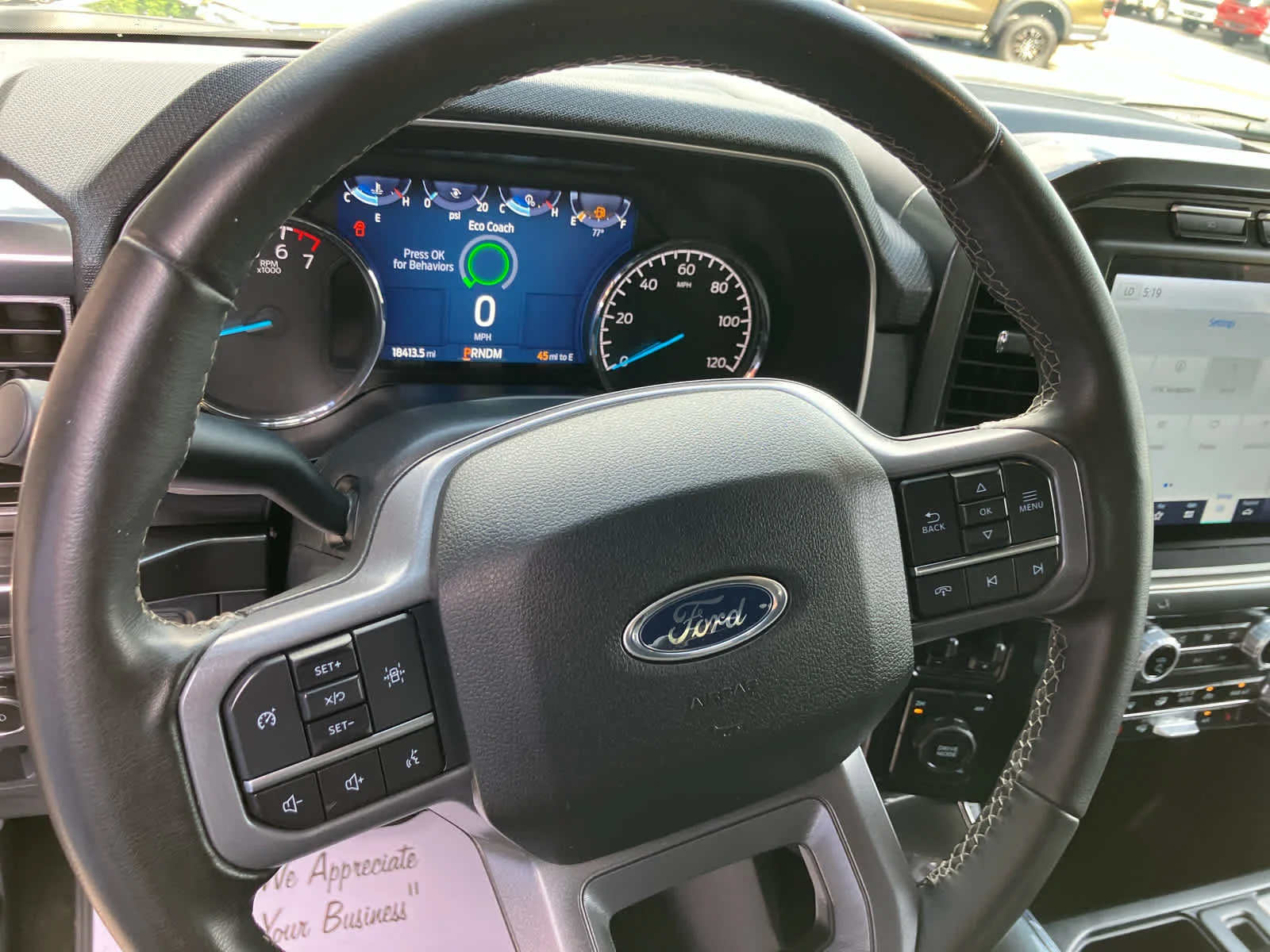 Used 2023 Carbonized Gray Metallic Ford XLT image 12