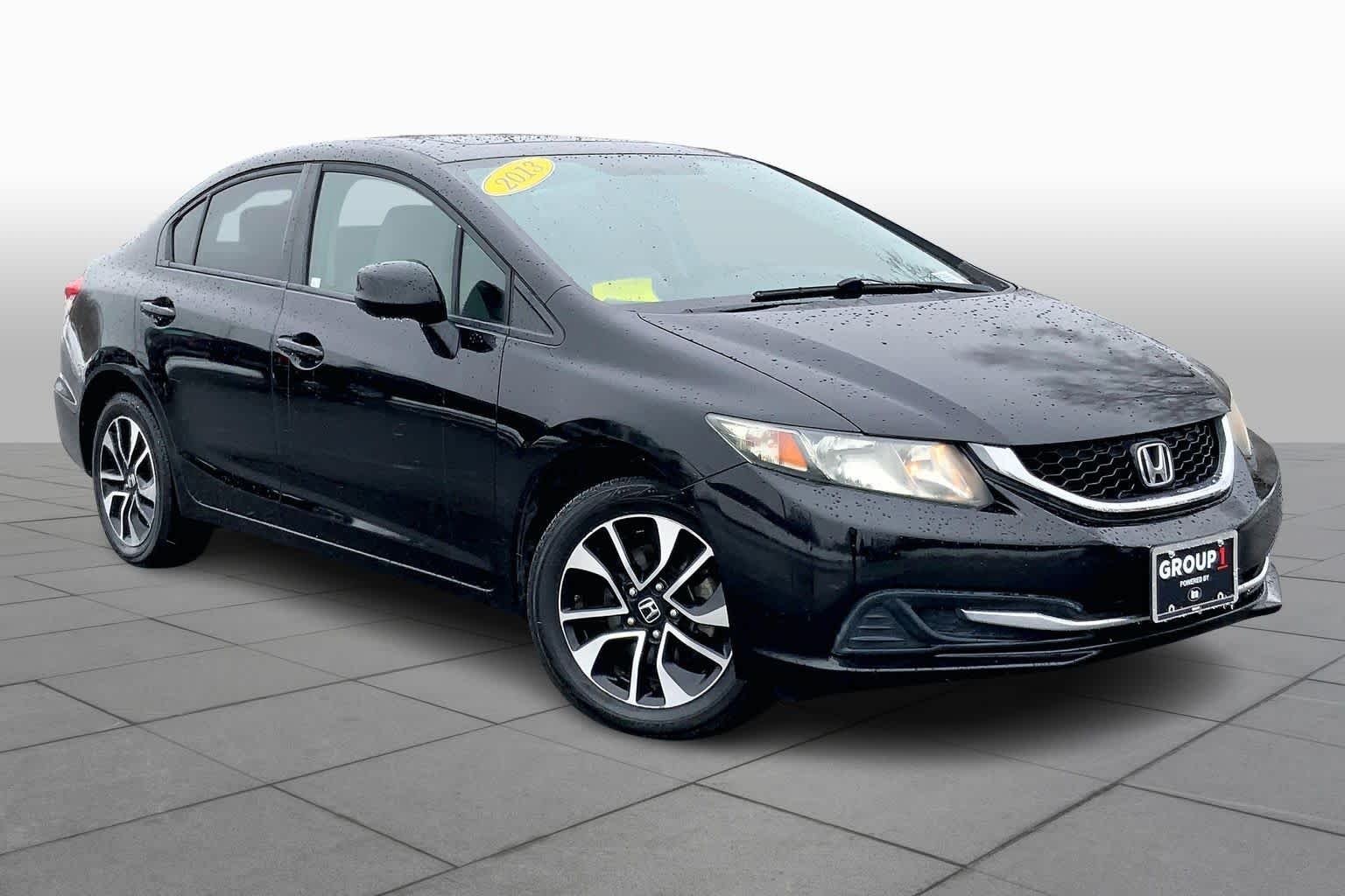 Used 2013 Honda Civic EX with VIN 2HGFB2F89DH512629 for sale in Manchester, NH