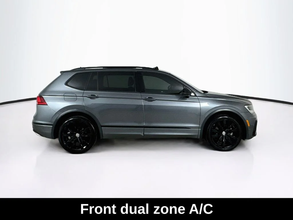 Used 2021 Platinum Gray Metallic Volkswagen 2.0T SE R-Line Black image 8
