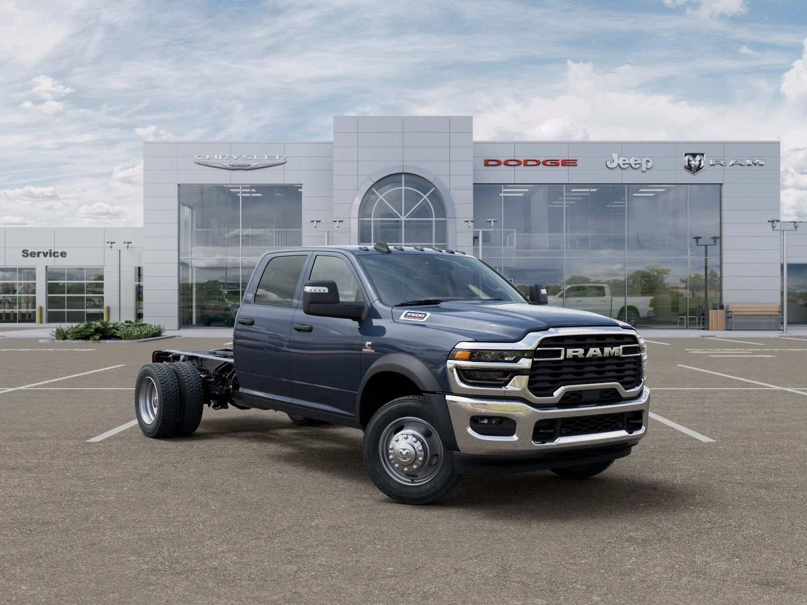 New 2026 Forged Blue Metallic Exterior Paint RAM Tradesman image 31