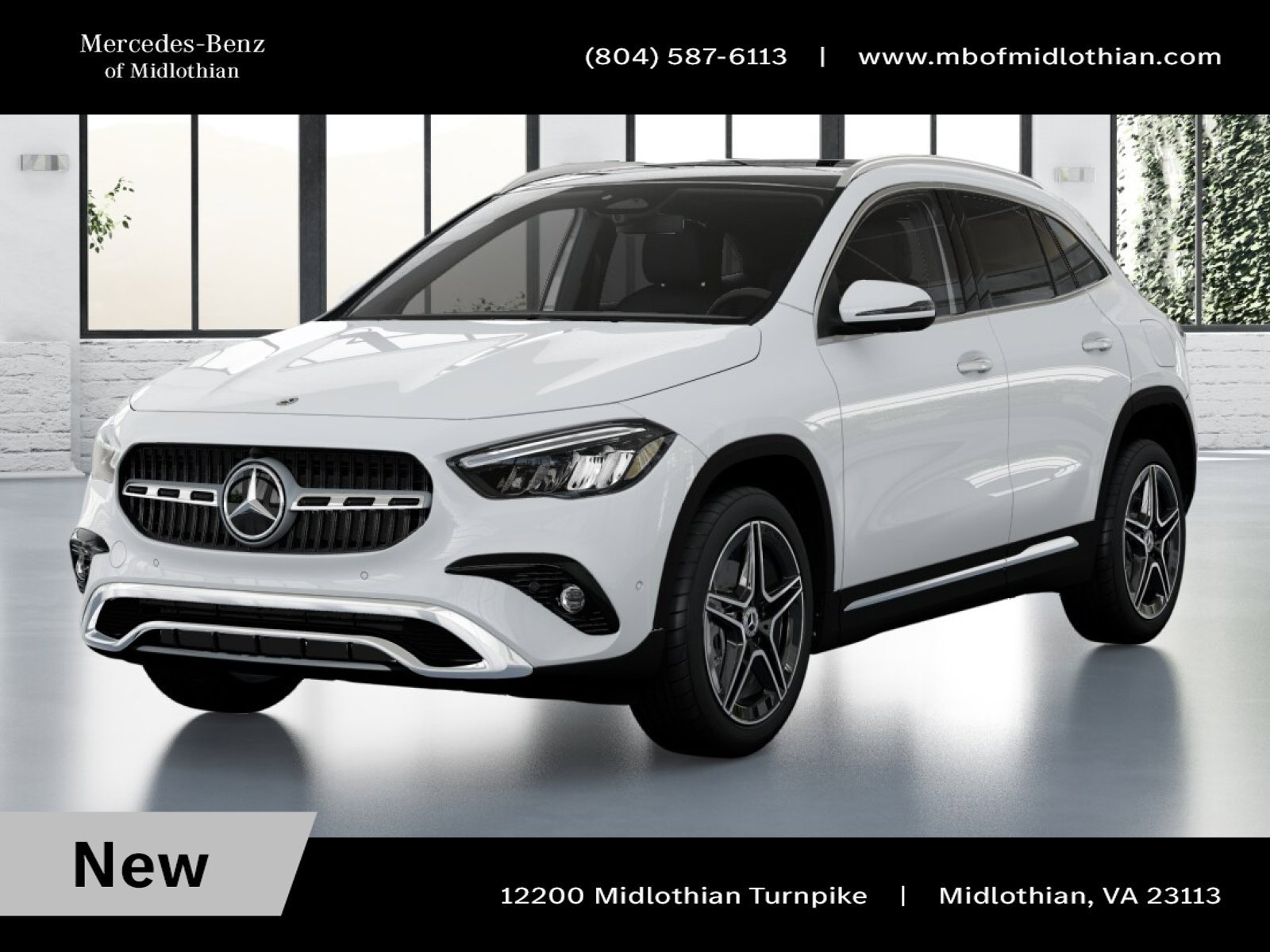 New 2026 Polar White Mercedes-Benz GLA 250 image 1