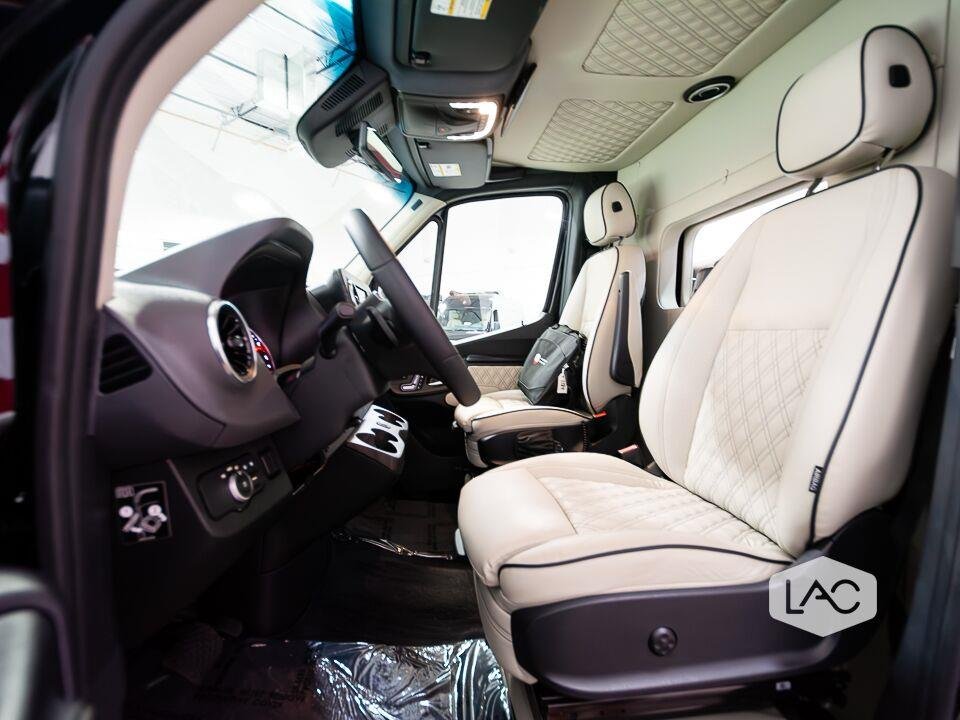 New 2024 Black Blue Mercedes-Benz 3500XD HIGH ROOF I4 DIESE image 19