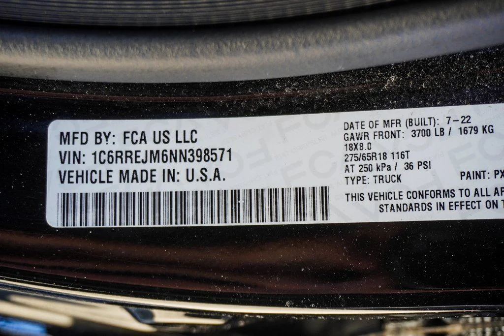 Used 2022 Black Ram Laramie image 41