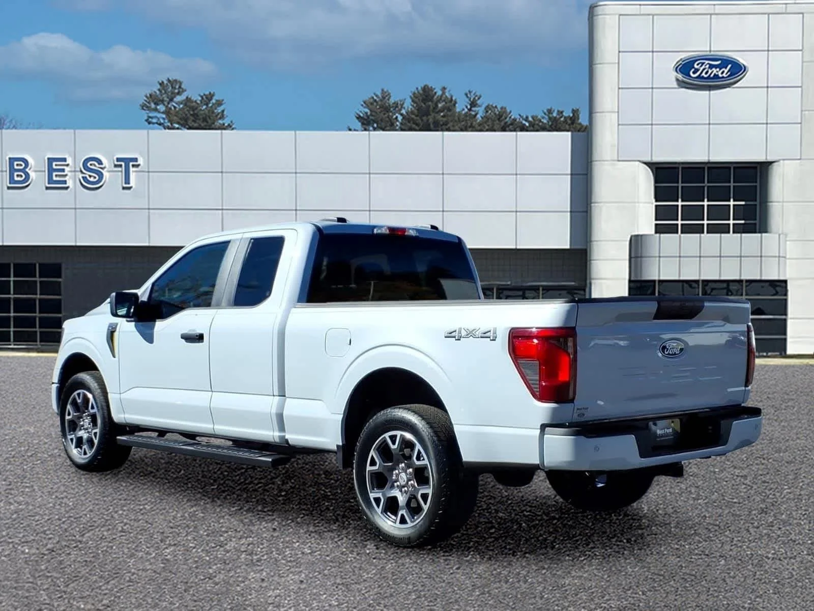 Used 2025 Space White Ford STX image 4