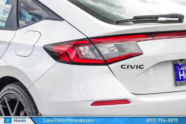 New 2026 Platinum White Pearl Honda FWD Sport image 12