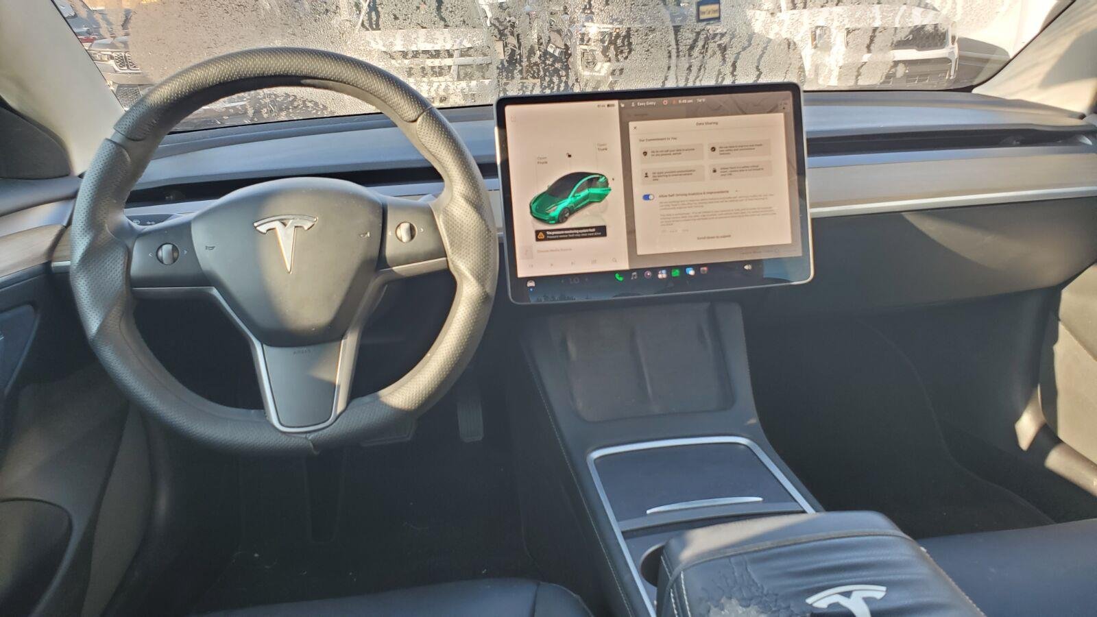 Used 2023 Midnight Silver Metallic Tesla RWD image 7