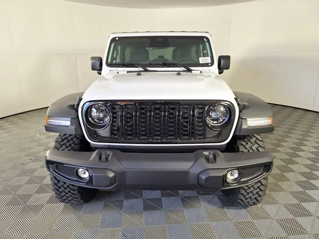 New 2026 Bright White Clear-Coat Exterior Paint Jeep Willys image 2