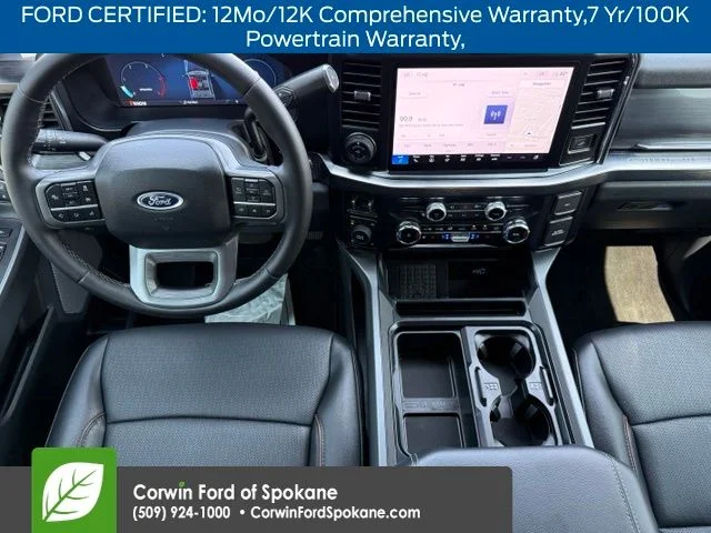 Certified Used 2026 Ruby Red Metallic Tinted Clearcoat Ford Lariat image 4