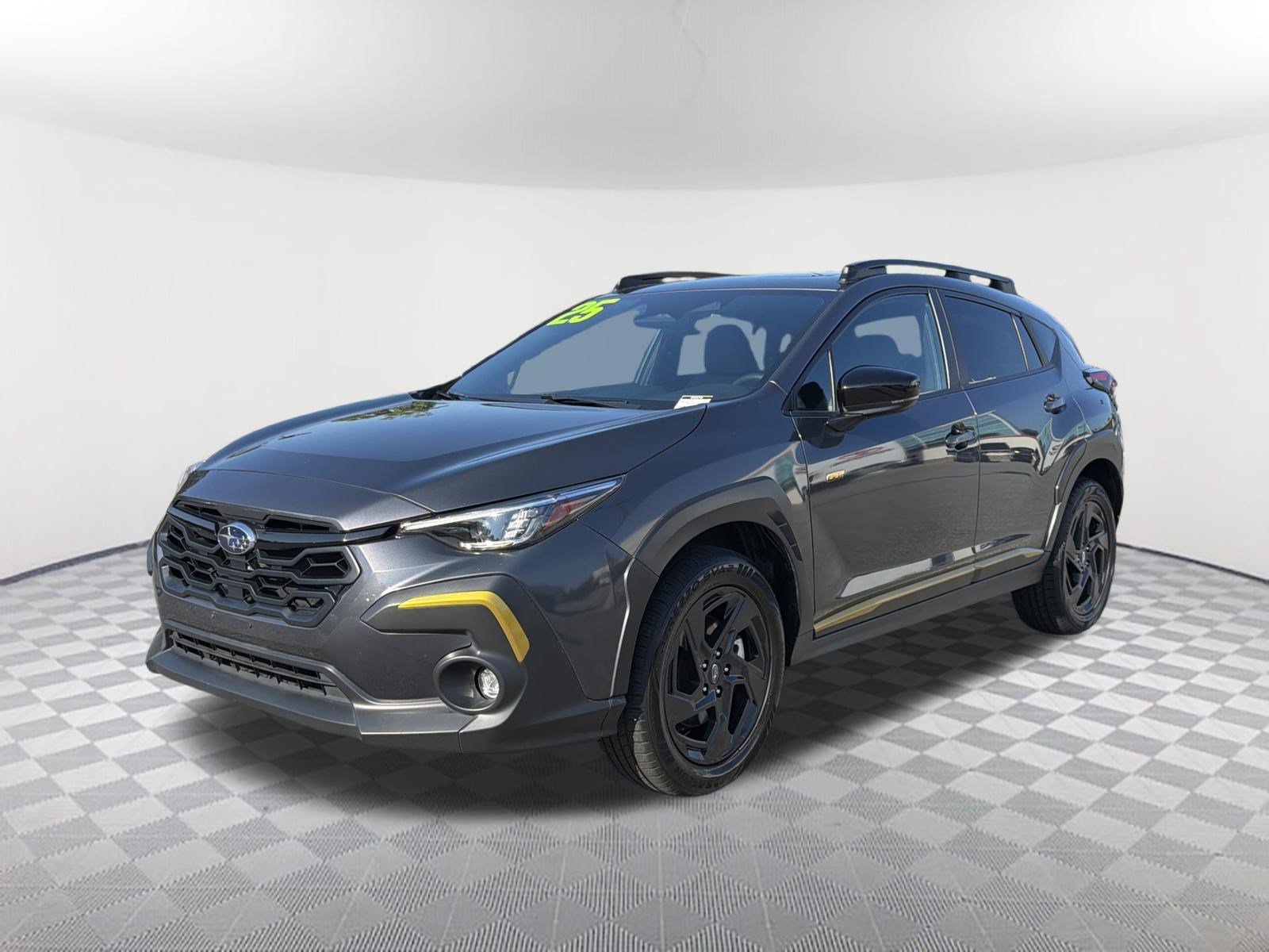 Used 2025 Magnetite Gray Metallic Subaru Sport image 3