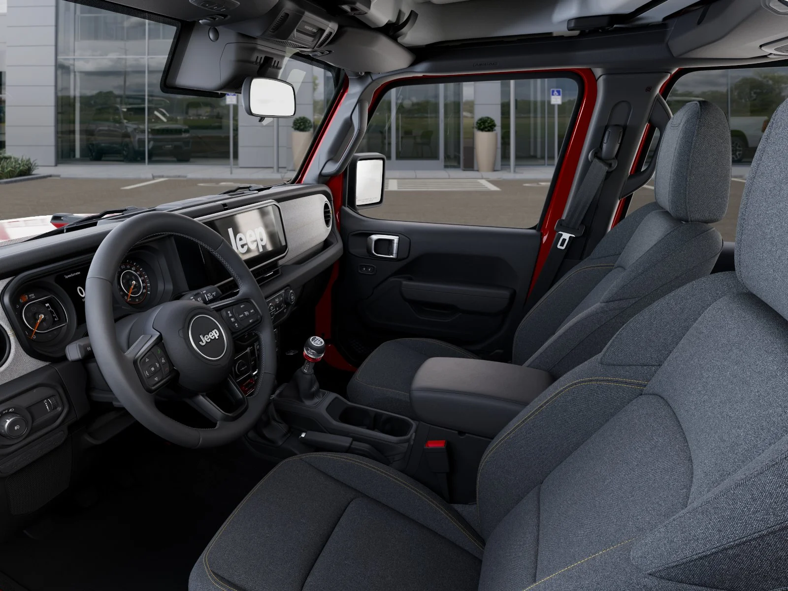 New 2026 Red Jeep Willys image 48