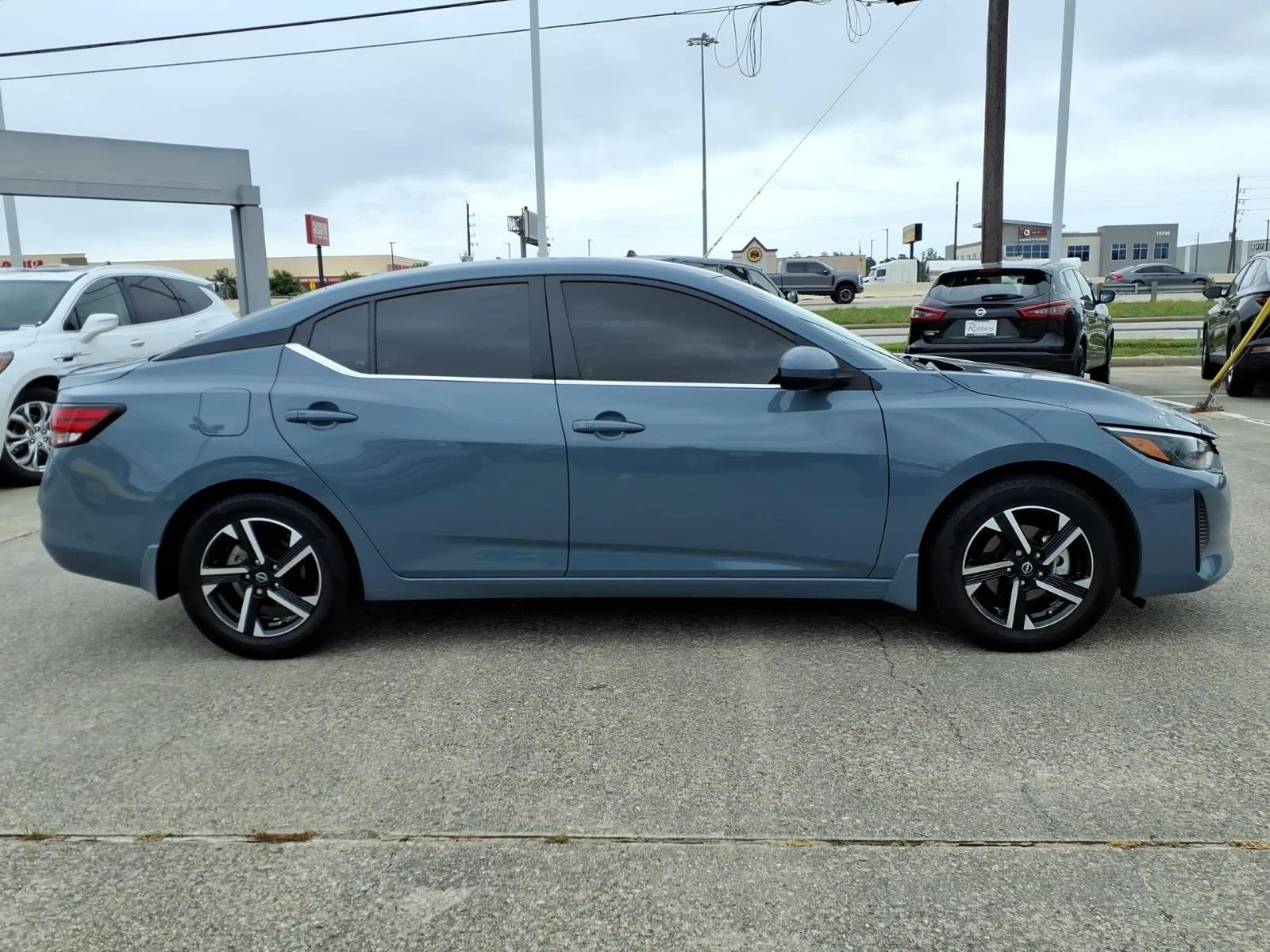 2025 Nissan Sentra SV Gray at Robbins Nissan