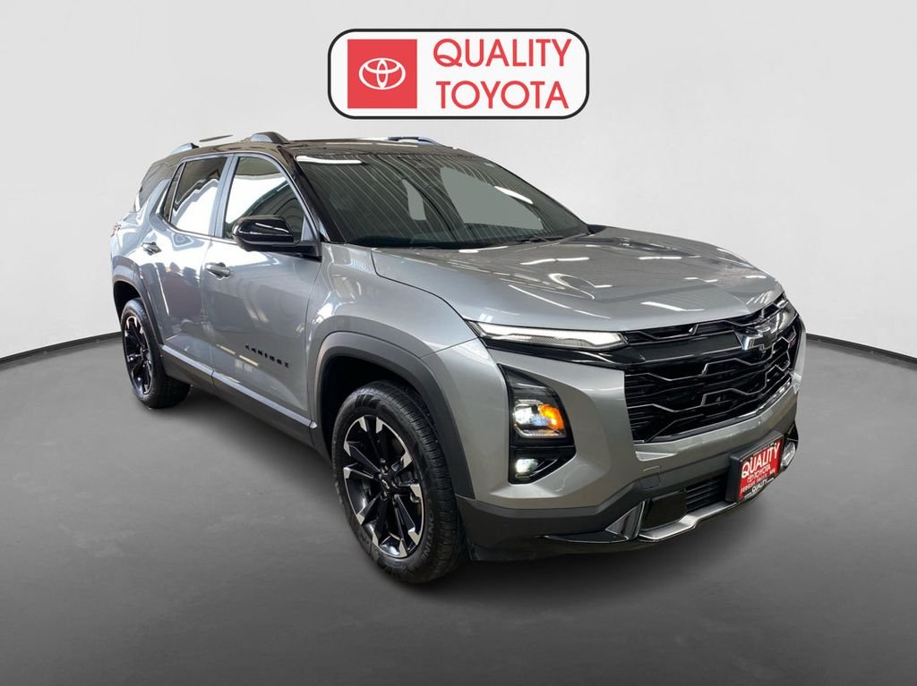 Used 2025 Chevrolet Equinox RS with VIN 3GNAXTEG4SL118458 for sale in Fergus Falls, Minnesota