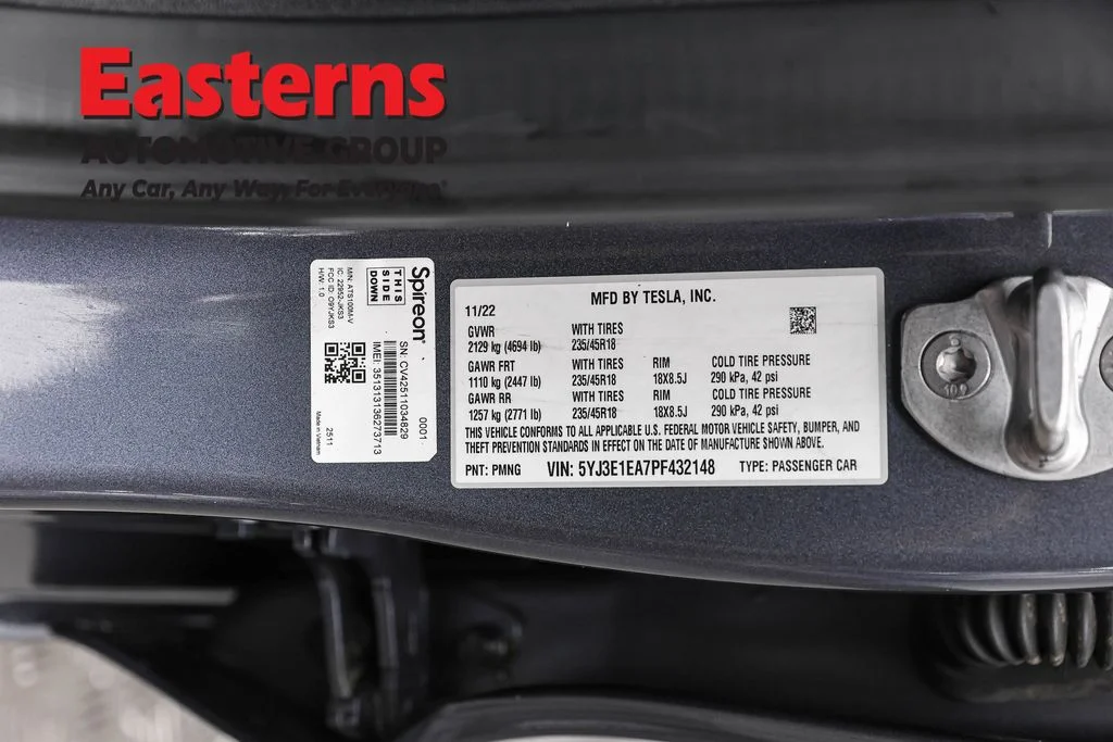 Used 2023 Gray Tesla Base image 30