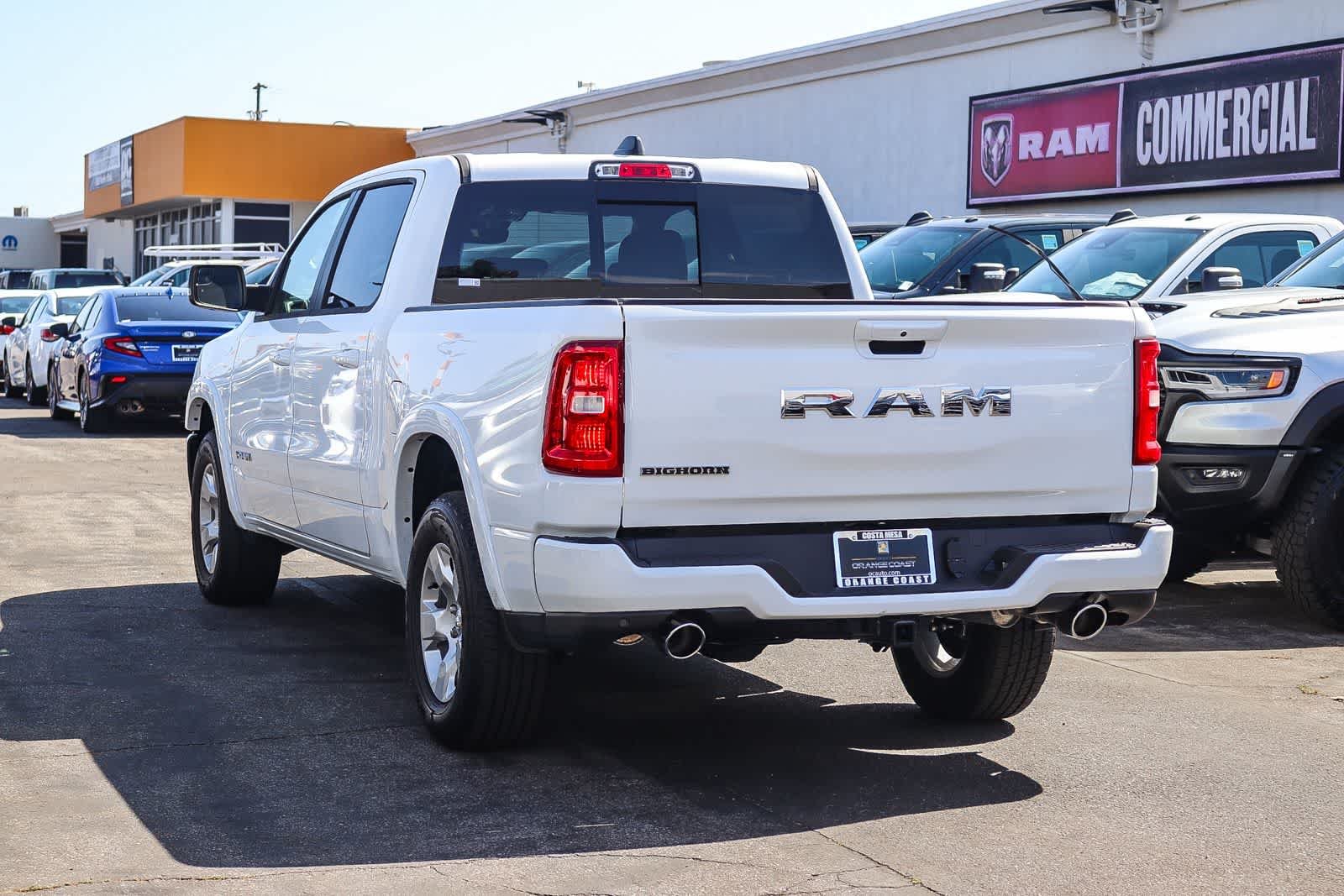 New 2026 Bright White Clear-Coat Exterior Paint RAM Big Horn image 5
