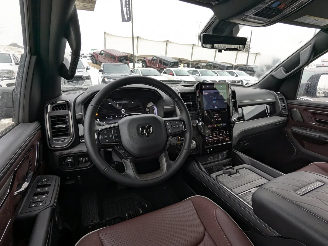 New 2026 Black RAM Limited - - Night Ed - Pano Sunroof - Hurricane HO Turbo - 14.4 Screen - Head-Up Display & More! image 28