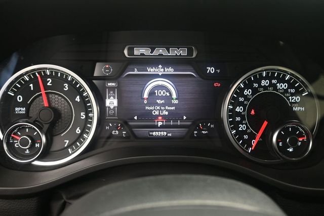 Used 2025 Bright White Clearcoat Ram Laramie image 9