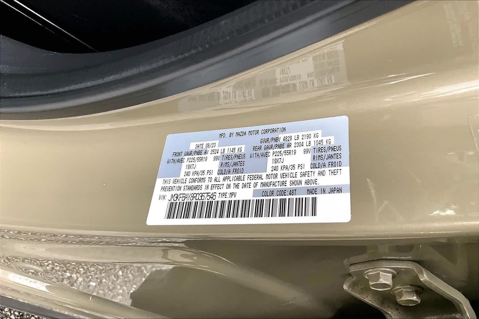 Used 2024 Zircon Sand Metallic Mazda 2.5 Carbon Turbo image 35