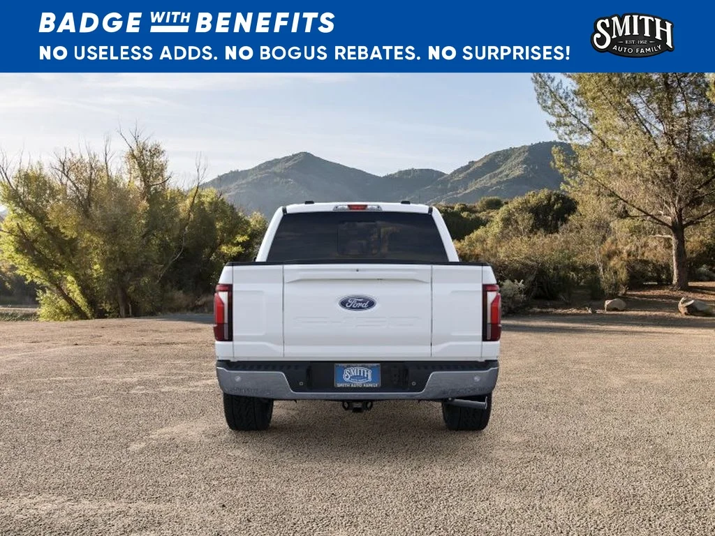 New 2026 Star White Metallic Tri-Coat Ford Lariat® image 6