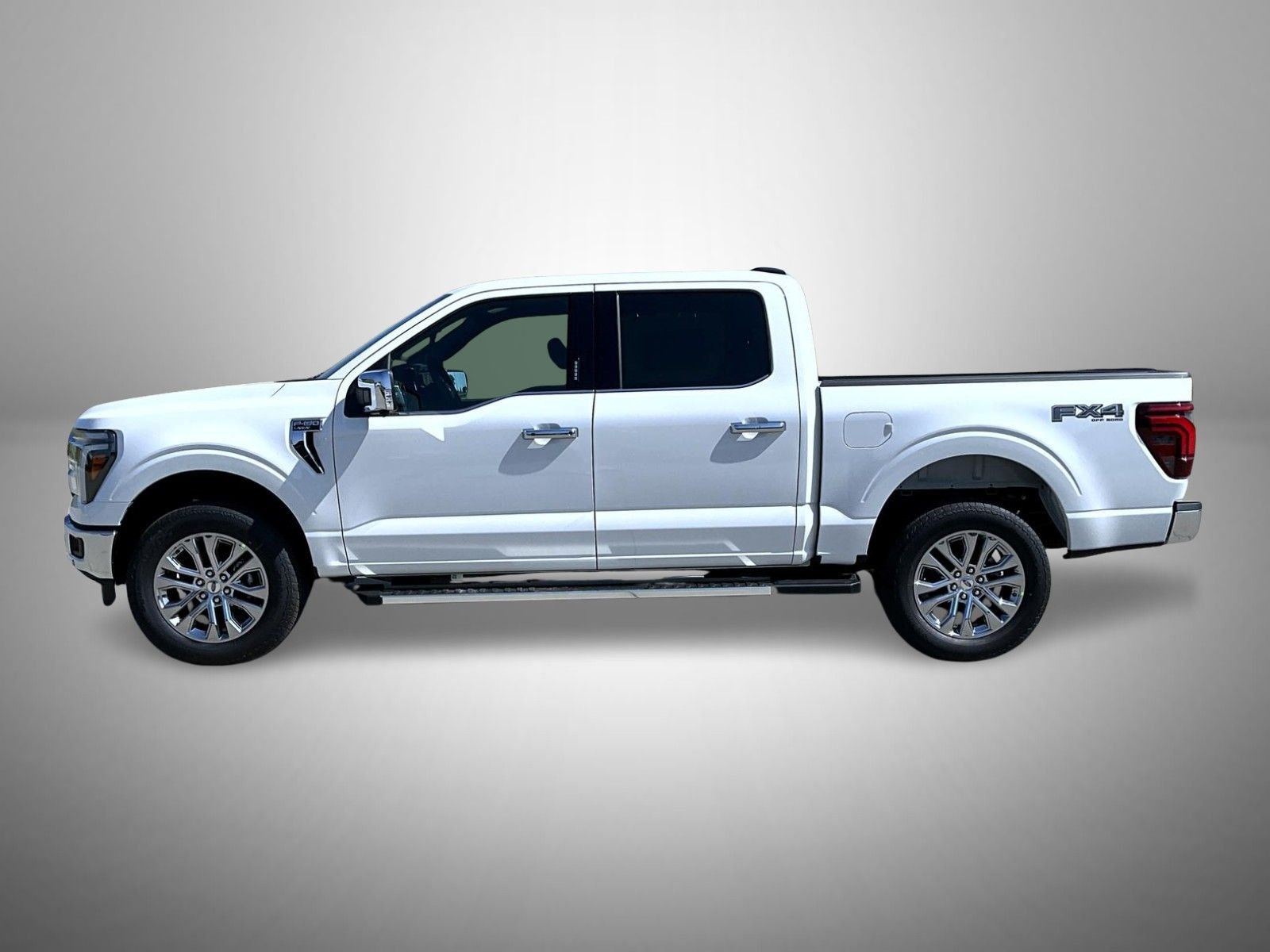 New 2026 Star White Metallic Tri-Coat Ford Lariat image 8