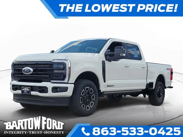 New 2026 White Metallic Ford Platinum image 1