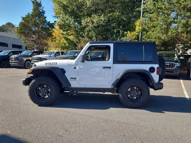 New 2026 Bright White Clear-Coat Exterior Paint Jeep Willys image 19
