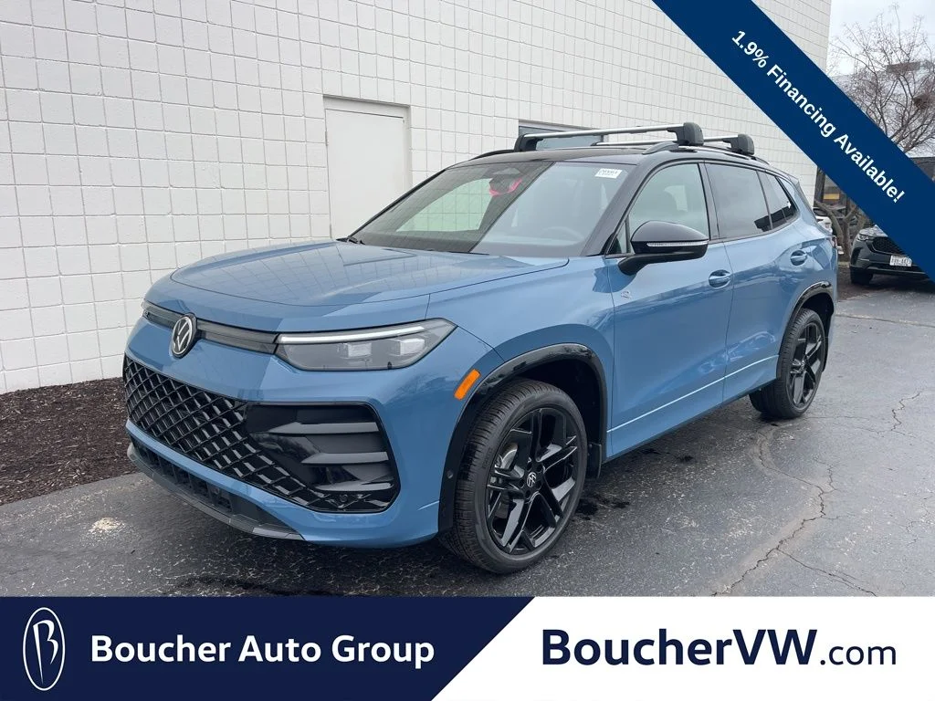 New 2026 Monterey Blue with Deep Black Roof Volkswagen 2.0T SE R-Line Black image 1