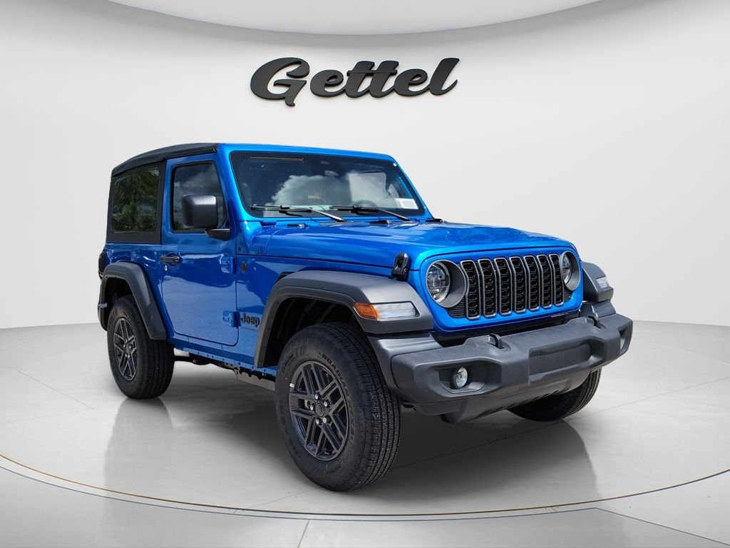 New 2026 Hydro Blue Pearl-Coat Exterior Paint Jeep Sport S image 2