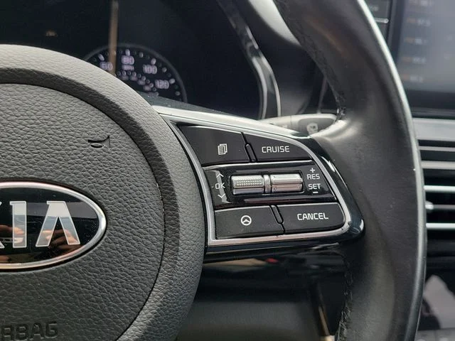 Used 2021 Blue Kia EX image 22