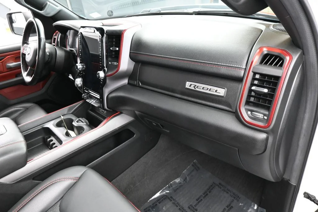 Used 2023 Bright White Clearcoat Ram Rebel image 43