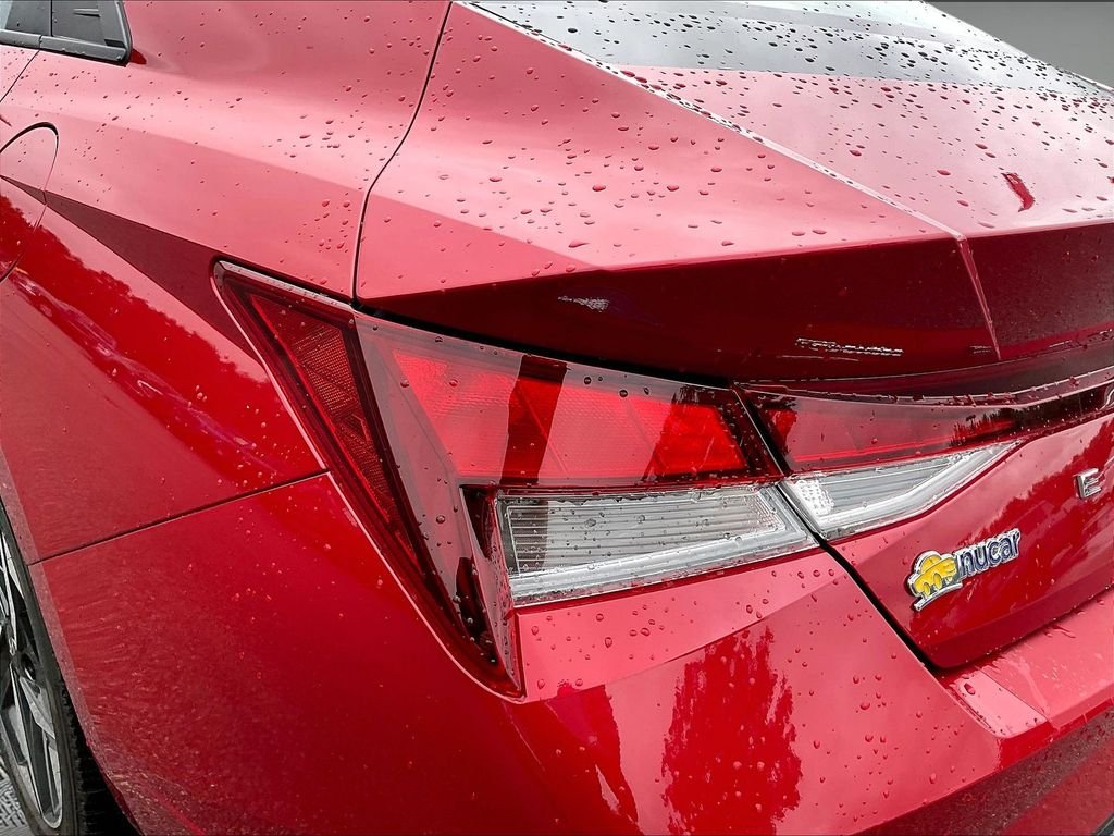 Used 2023 Scarlet Red Pearl Hyundai SEL image 29