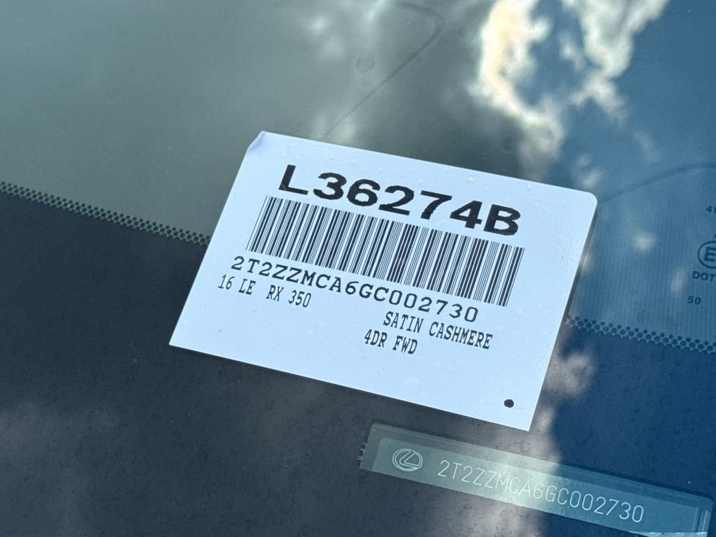 Used 2016 Beige Lexus 350 image 16