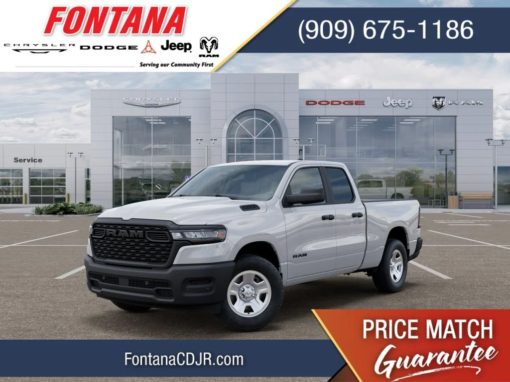 New 2026 Bright White Clear-Coat Exterior Paint RAM Tradesman image 1