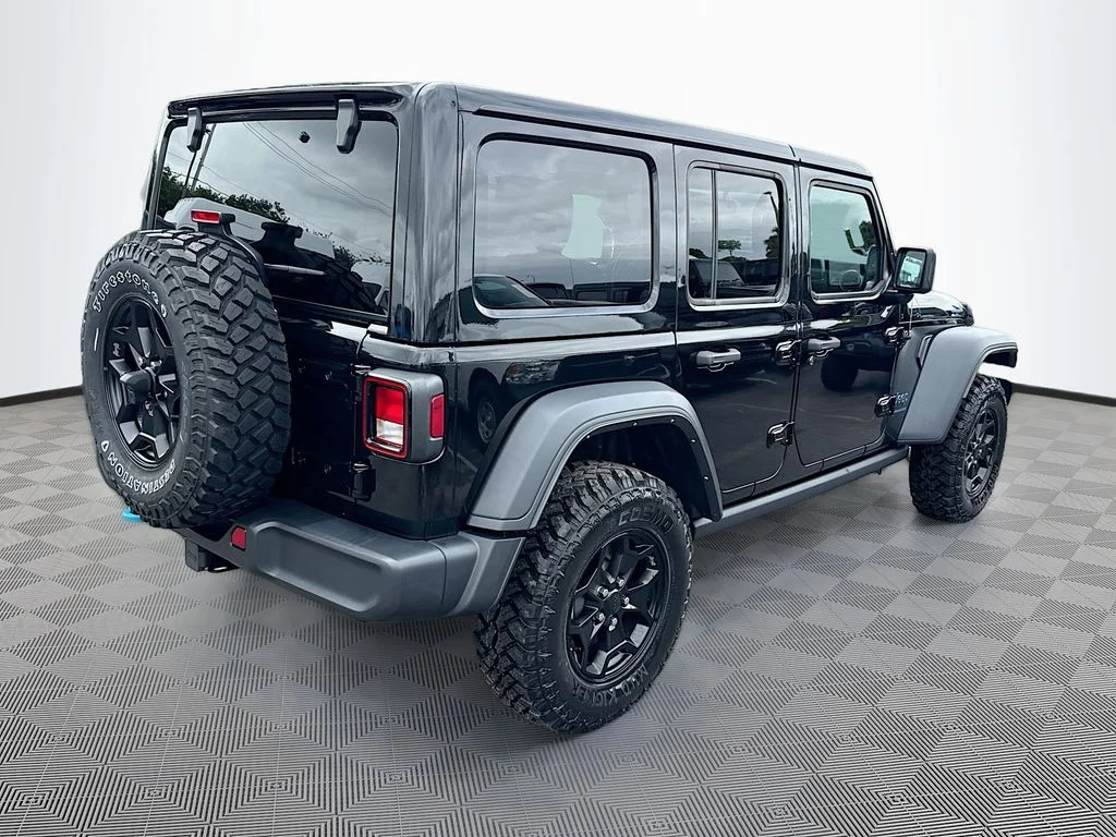 Used 2023 Black Jeep Willys 4xe image 6