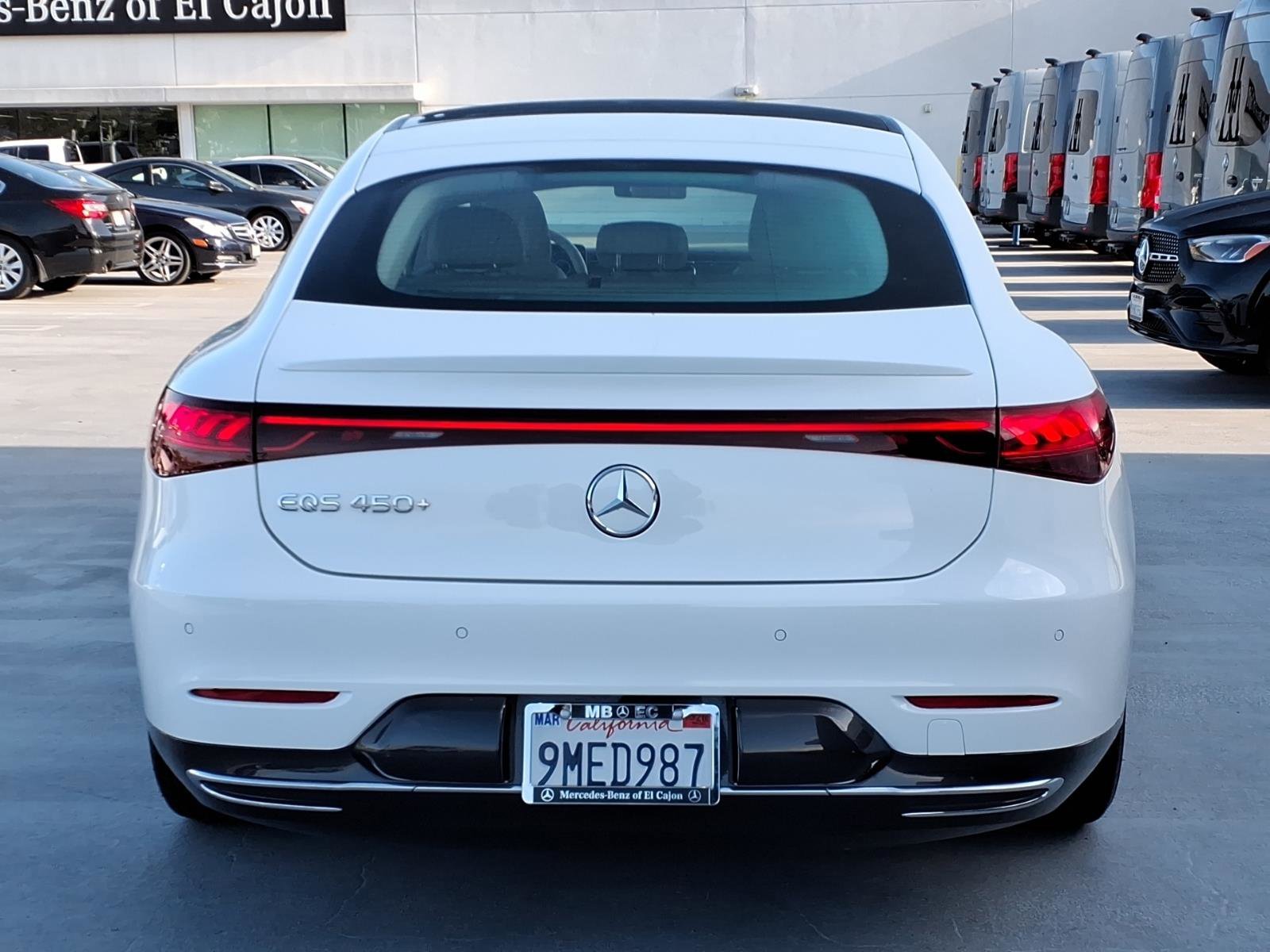 Certified Used 2023 Polar White Mercedes-Benz EQS450V image 22