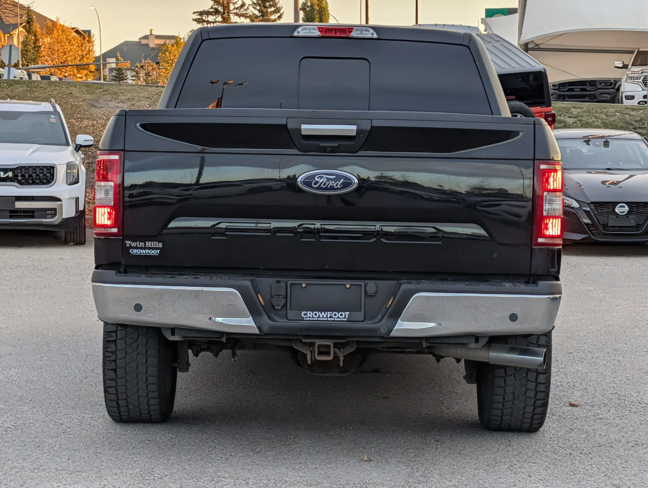 Used 2020 Black Ford XLT - 302A Pkg - 5.0L V-8 - Rear View Camera - XL 4WD SuperCrew 5.5 Box image 7