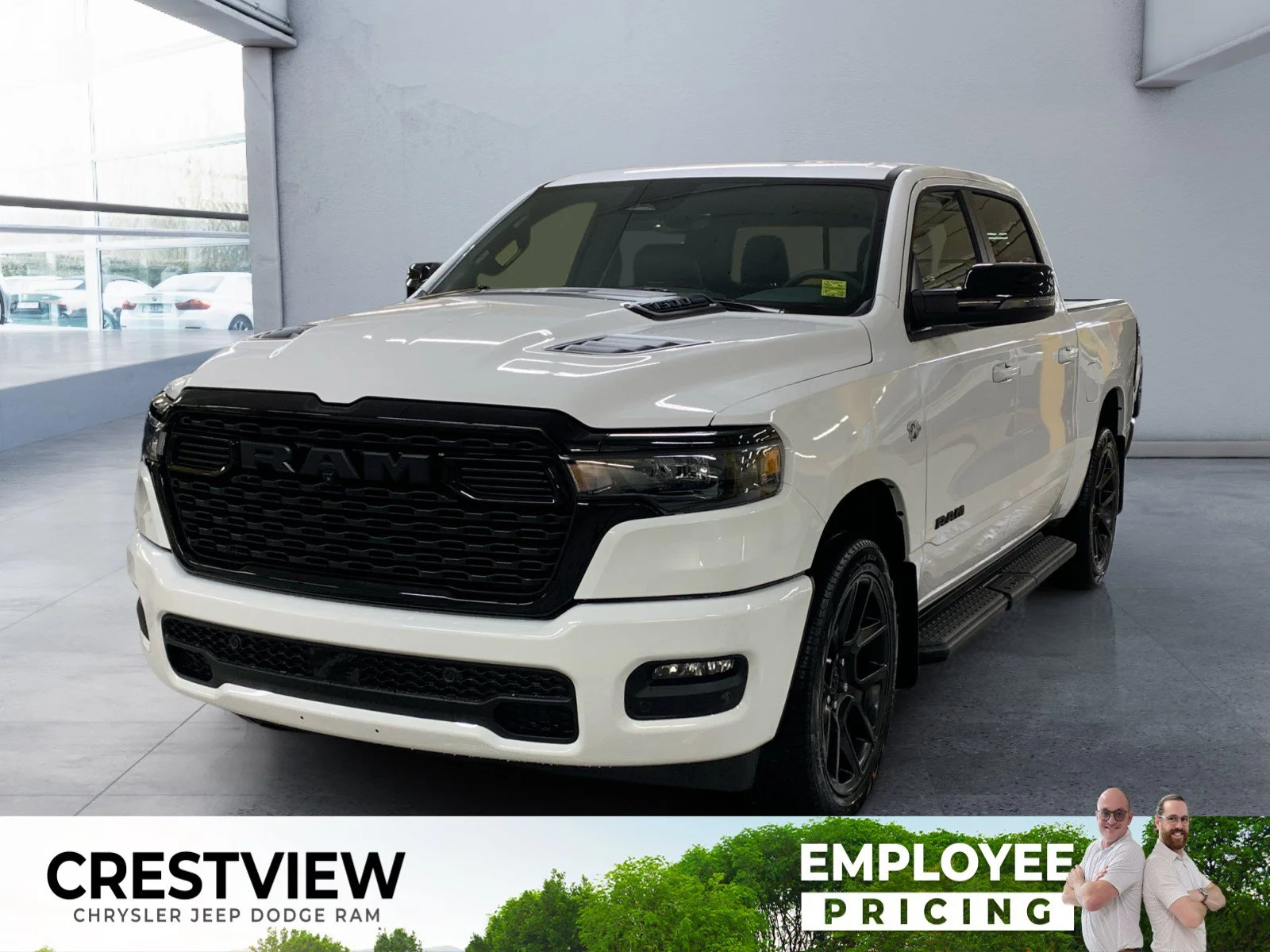 New 2026 Bright White Ram Sport image 1