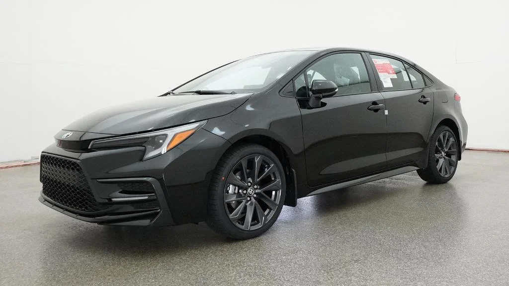 New 2026 Midnight Black Metallic Toyota SE image 6
