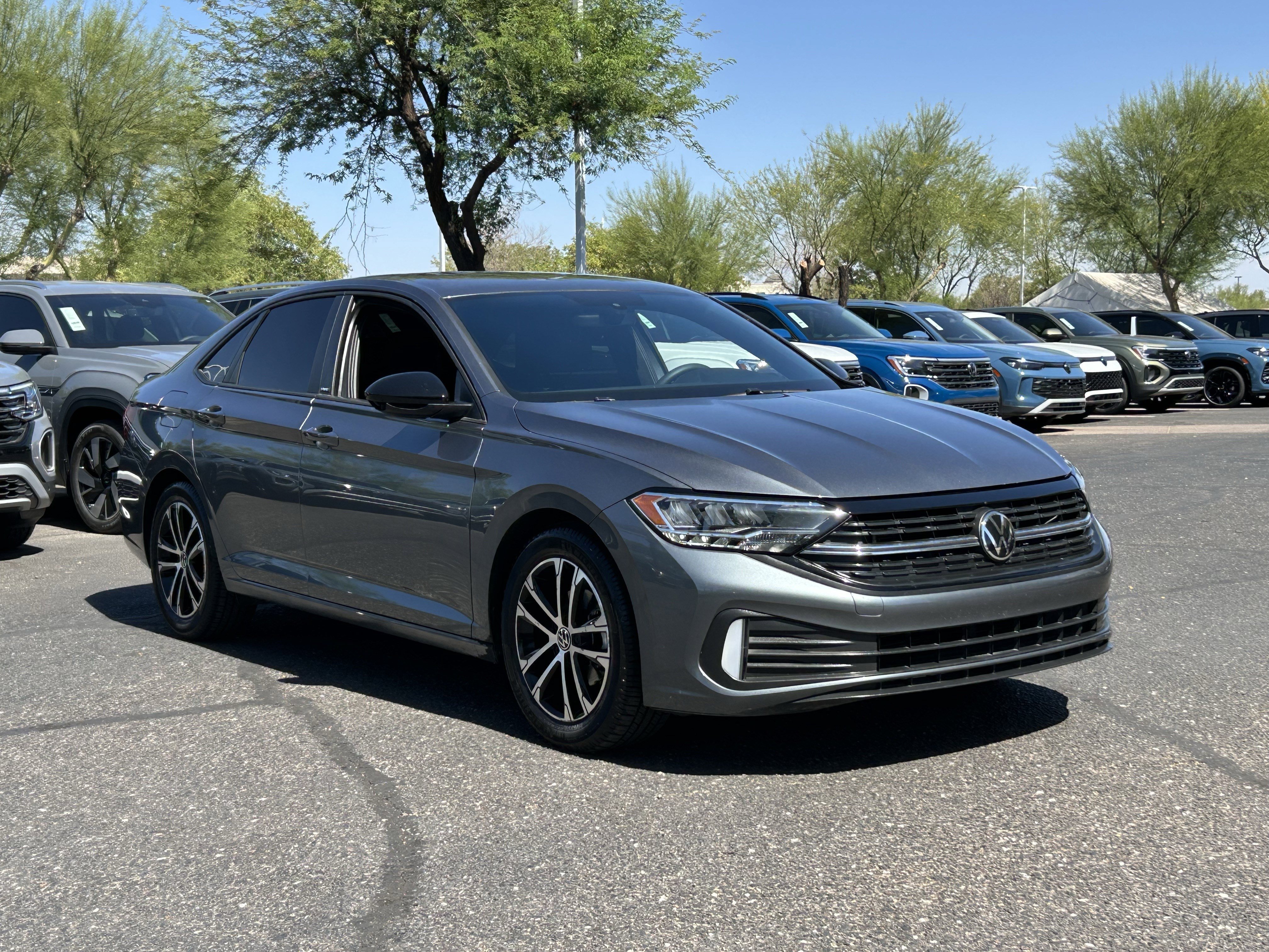 Used 2023 Platinum Gray Metallic Volkswagen Sport image 6