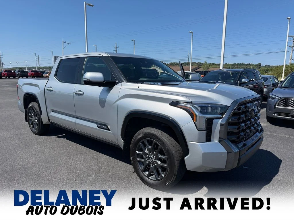 Used 2023 Silver Toyota Platinum image 1