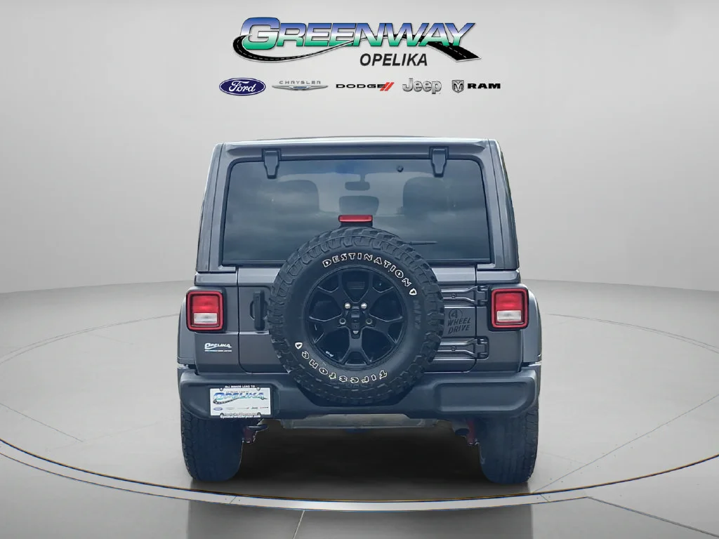 Used 2022 Gray Jeep Unlimited Willys image 6