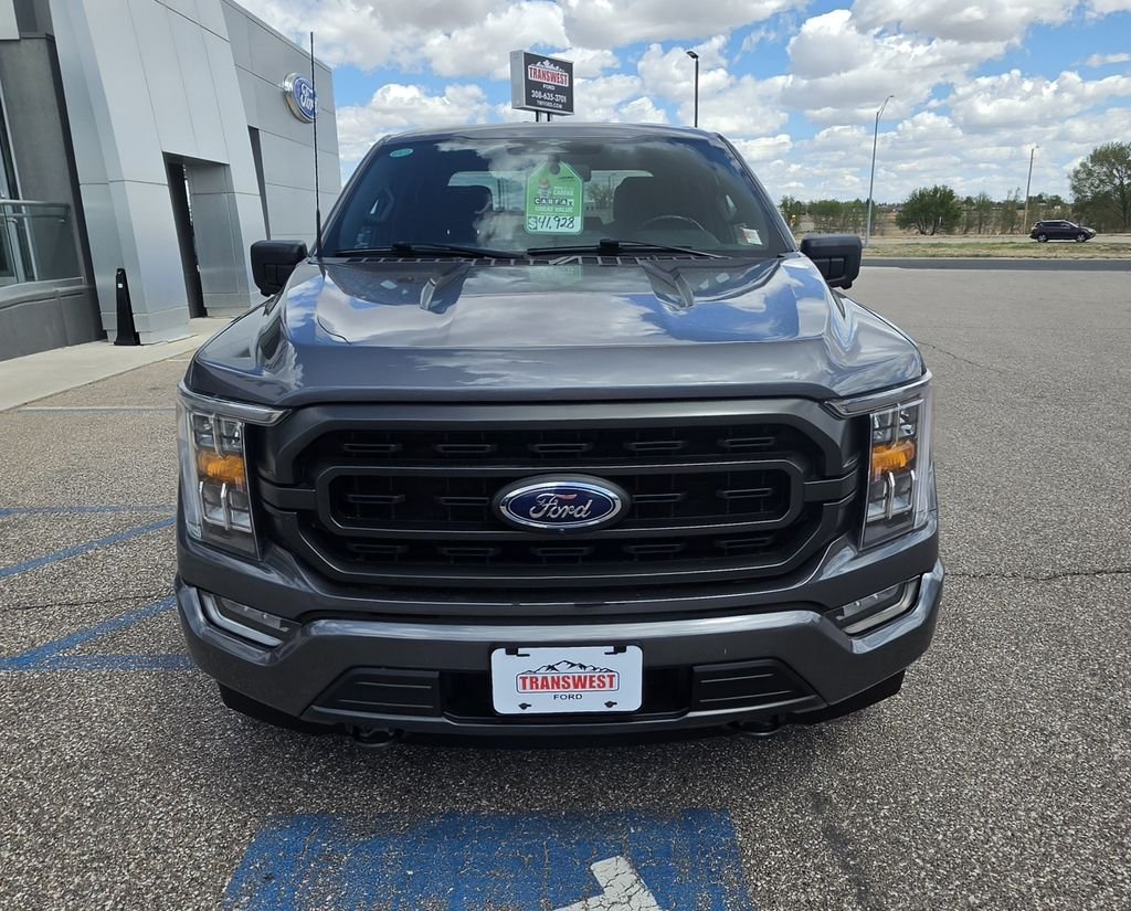 Used 2023 Carbonized Gray Metallic Ford XLT image 3