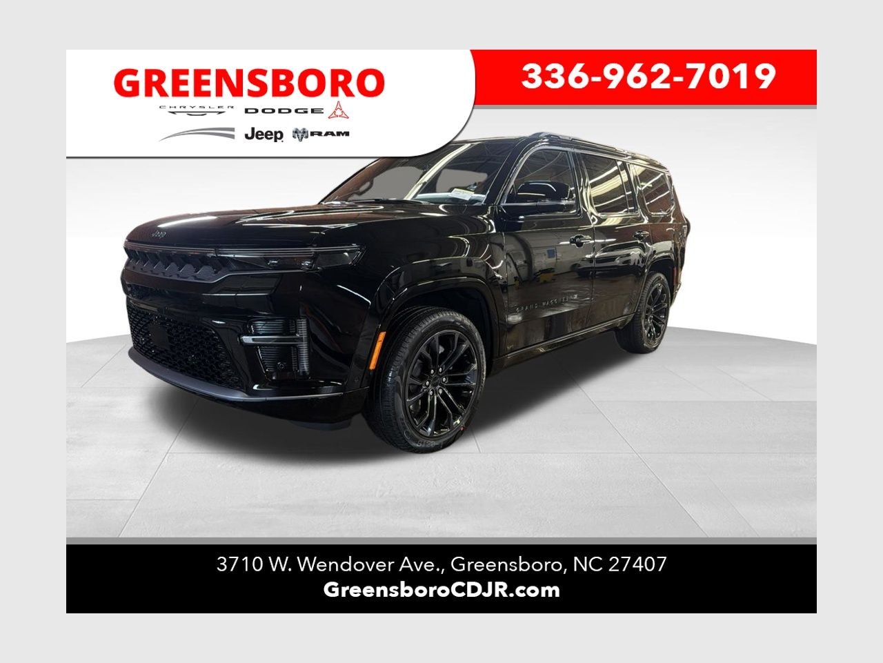 New 2026 High Gloss Black Exterior Paint Jeep Summit Reserve image 1