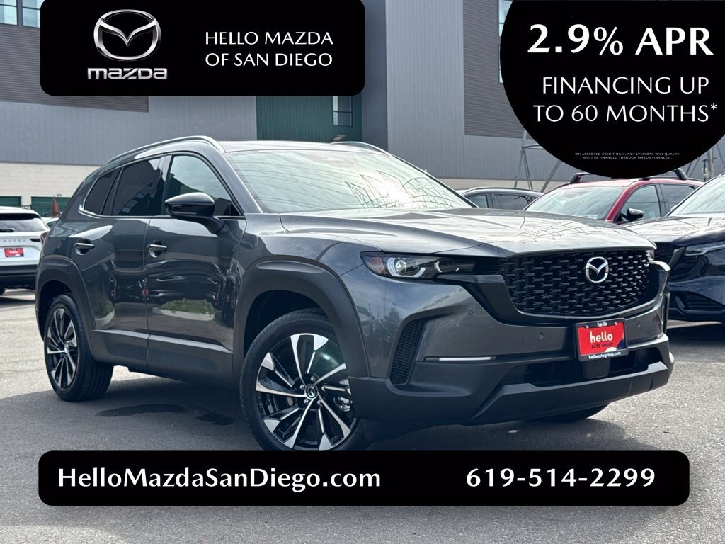 New 2026 Machine Gray Metallic Mazda Premium Plus AWD image 1